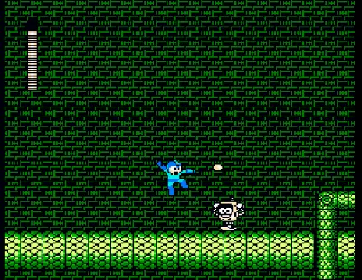 Mega Man 3 gameplay screenshot on PS1