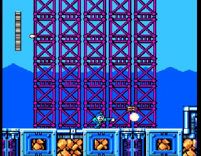 Mega Man 5 gameplay screenshot on PS1