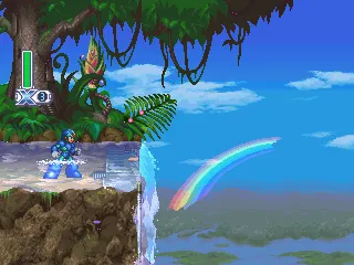 Mega Man X4 gameplay screenshot on PS1