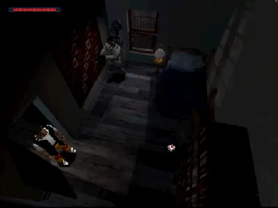 Men in Black: The Game gameplay screenshot on PS1