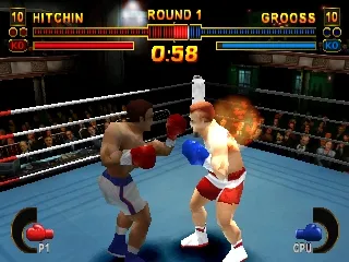 Mike Tyson Boxing gameplay screenshot on PS1