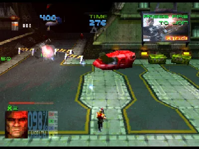 Millennium Soldier: Expendable gameplay screenshot on PS1