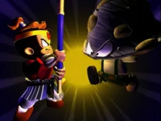 Monkey Hero gameplay screenshot on PS1