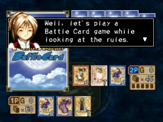 Monster Rancher Battle Card Episode II gameplay screenshot on PS1