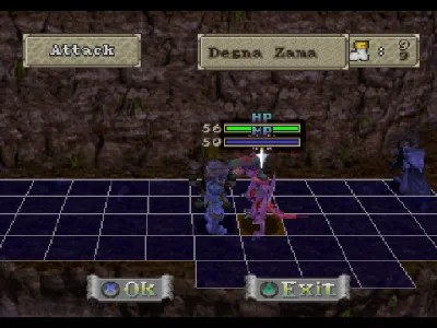 Monster Seed gameplay screenshot on PS1