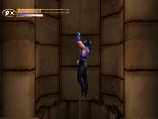 Mortal Kombat Mythologies: Sub-Zero gameplay screenshot on PS1