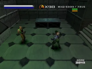 Mortal Kombat: Special Forces gameplay screenshot on PS1