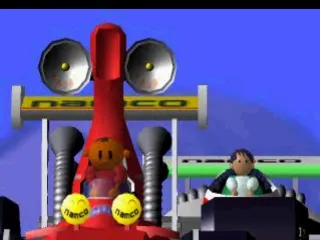 Namco Museum Vol. 1 gameplay screenshot on PS1