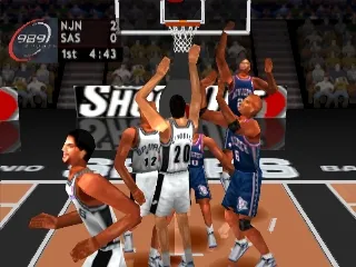 NBA ShootOut 2004 gameplay screenshot on PS1
