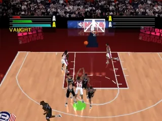NBA ShootOut gameplay screenshot on PS1