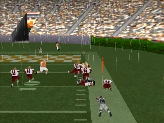 NCAA Football 2000 gameplay screenshot on PS1