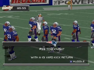 NFL GameDay 2003 gameplay screenshot on PS1