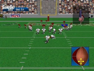 NFL GameDay 2004 gameplay screenshot on PS1