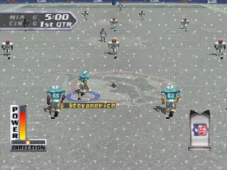 NFL Quarterback Club 97 gameplay screenshot on PS1