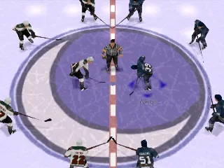 NHL FaceOff 98 gameplay screenshot on PS1