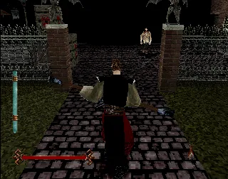 Nightmare Creatures gameplay screenshot on PS1