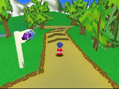 Noddy's Magic Adventure gameplay screenshot on PS1