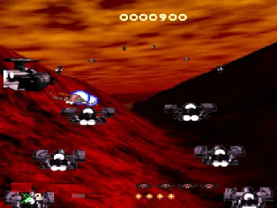 Novastorm gameplay screenshot on PS1