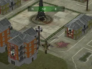Nuclear Strike gameplay screenshot on PS1