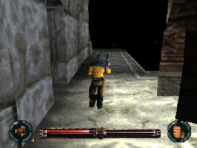 O.D.T. gameplay screenshot on PS1
