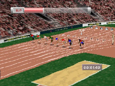 Olympic Summer Games gameplay screenshot on PS1