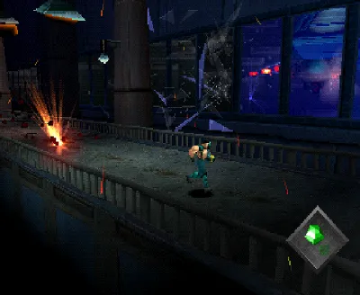 One gameplay screenshot on PS1