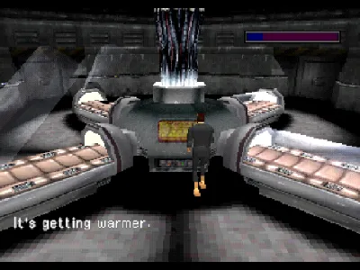OverBlood gameplay screenshot on PS1