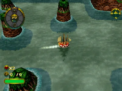 Overboard! gameplay screenshot on PS1