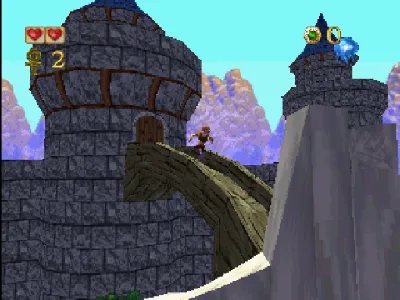 Pandemonium! gameplay screenshot on PS1