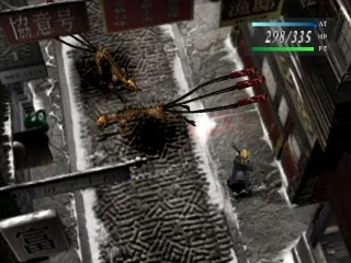 Parasite Eve gameplay screenshot on PS1