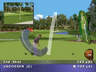 PGA Tour 97 gameplay screenshot on PS1