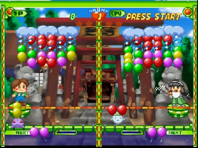 Pop'n Pop gameplay screenshot on PS1