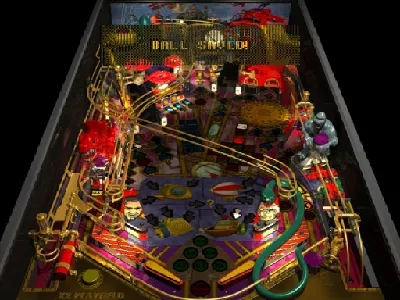 Pro Pinball: Fantastic Journey gameplay screenshot on PS1