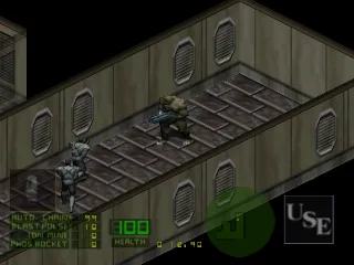Project Overkill gameplay screenshot on PS1