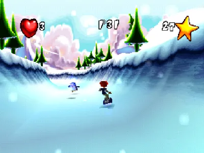 Psybadek gameplay screenshot on PS1