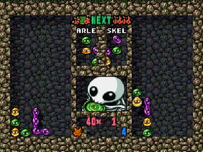 Puyo Puyo BOX gameplay screenshot on PS1