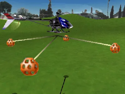 R/C Stunt Copter gameplay screenshot on PS1