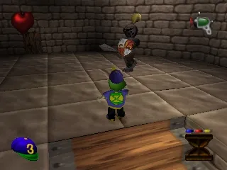 Rascal gameplay screenshot on PS1