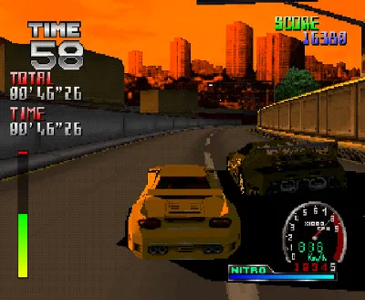Ray Tracers gameplay screenshot on PS1