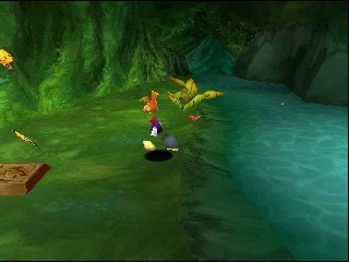 Rayman 2: The Great Escape gameplay screenshot on PS1