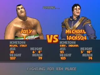 Ready 2 Rumble Boxing: Round 2 gameplay screenshot on PS1