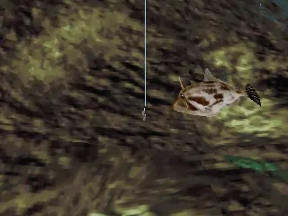 Reel Fishing II gameplay screenshot on PS1