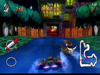 Renegade Racers gameplay screenshot on PS1