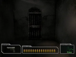 Resident Evil Survivor gameplay screenshot on PS1
