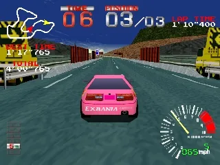 Ridge Racer gameplay screenshot on PS1