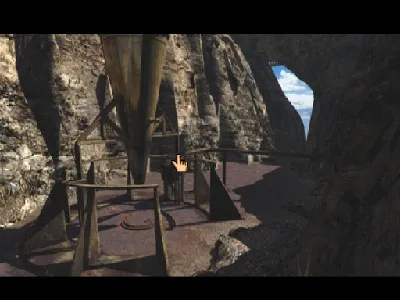 Riven gameplay screenshot on PS1
