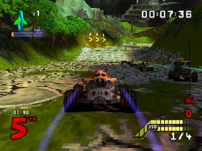 S.C.A.R.S. gameplay screenshot on PS1