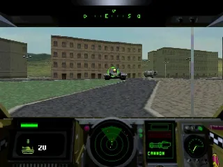 Shellshock gameplay screenshot on PS1