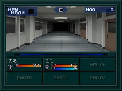 Shin Megami Tensei If… gameplay screenshot on PS1