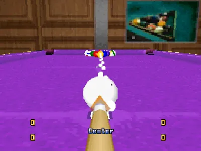 Side Pocket 3 gameplay screenshot on PS1